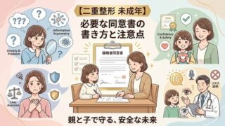 007 double eyelid minor consent