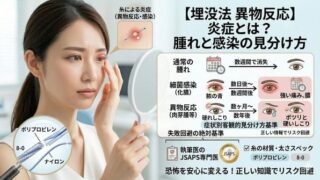 024 double eyelid foreign body reaction