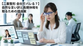 041 double eyelid workplace excuses